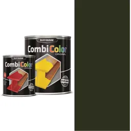 Rust Oleum CombiColor Metal Protection Paint - Fir Green, 750ml