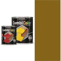 Rust Oleum CombiColor Metal Protection Paint - Ochre Brown, 750ml
