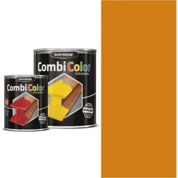 Rust Oleum CombiColor Metal Protection Paint - Yellow Orange, 2.5l