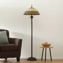 Floor lamp Frieda with a Tiffany lampshade