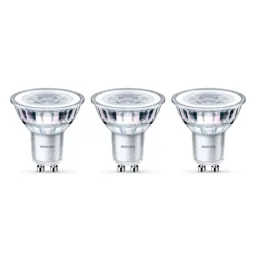 Philips reflector LED bulb GU10 4.6W 2,700K 3-pack