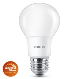 Philips E27 LED bulb WarmGlow 3,5 W matt, dimmable