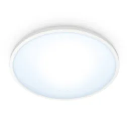 WiZ Super Slim LED ceiling light, 14 W, white