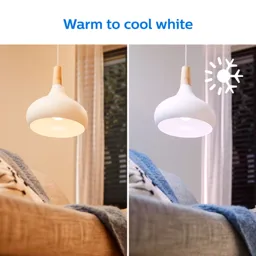 Philips WiZ E27 60W LED Cool white, RGB & warm white A60 Smart Light bulb, Pack of 2