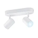WiZ Imageo LED spot 2-bulb 2,700-6,500 K, white