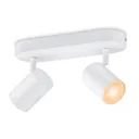 WiZ Imageo LED spot 2-bulb, RGB, white