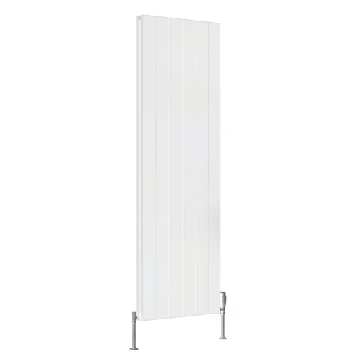 Reina Casina white double vertical aluminium designer radiator