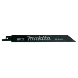 Makita Metal Reciprocating Saw Blades - 160mm, Pack of 5