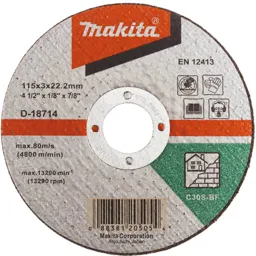 Makita A41 Stone Cutting Disc - 115mm