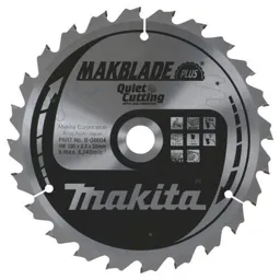 Makita MAKBLADE Plus Wood Cutting Saw Blade - 255mm, 32T, 30mm