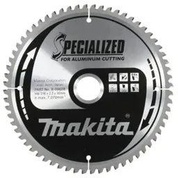 Makita SPECIALIZED Aluminium Cutting Saw Blade - 200mm, 64T, 30mm