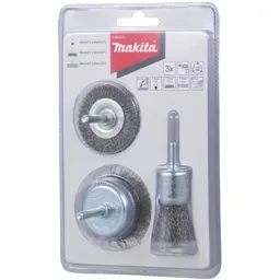 Makita 3 Piece Wire Brush Set