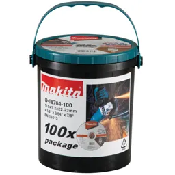 Makita Thin Metal Cutting Disc Bulk Pack - 115mm, Pack of 100