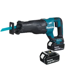 Makita DJR187 18v Cordless LXT Brushless Reciprocating Saw - 2 x 5ah Li-ion, Charger, Case