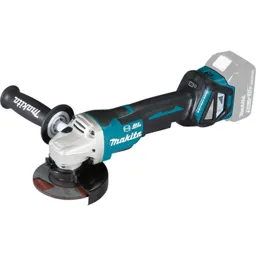 Makita DGA467 18v LXT Cordless Brushless Paddle Switch Angle Grinder 115mm - No Batteries, No Charger, No Case