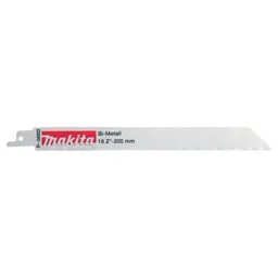 Makita Specialized Reciprocating Saw Blades - 200mm, Pack of 5