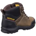 Caterpillar Mens Framework Safety Boots - Brown, Size 6