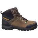 Caterpillar Mens Framework Safety Boots - Brown, Size 6