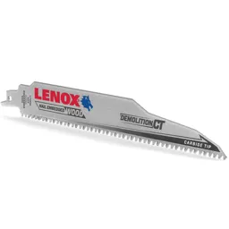 Lenox CT Carbide Tipped Demolition Reciprocating Saw Blades - 152mm, Pack of 1