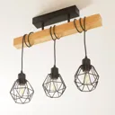 Ceiling light, Townshend 5, with 3 cage shades
