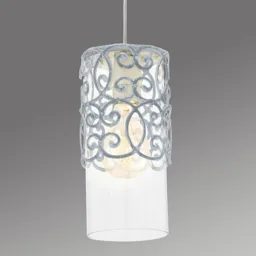 Vintage Gray-blue Pendant Lamp