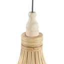 Amsfield hanging lamp made of bamboo
