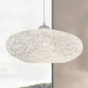 Fabric Campilo hanging light in beige