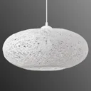 Fabric Campilo hanging light in beige