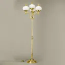 Delia Floor Lamp Four Bulbs Polished Brass