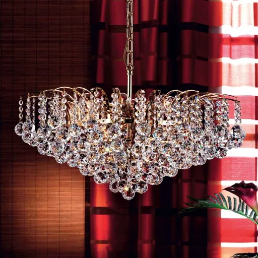 Lennarda Crystal Hanging Light Luxurious
