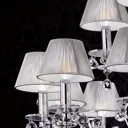 18-light chandelier Crystal Design, chrome
