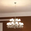 18-light chandelier Crystal Design, chrome