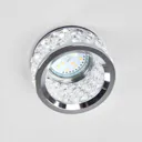 Iwen Built-In Light Set with Crystals Chrome