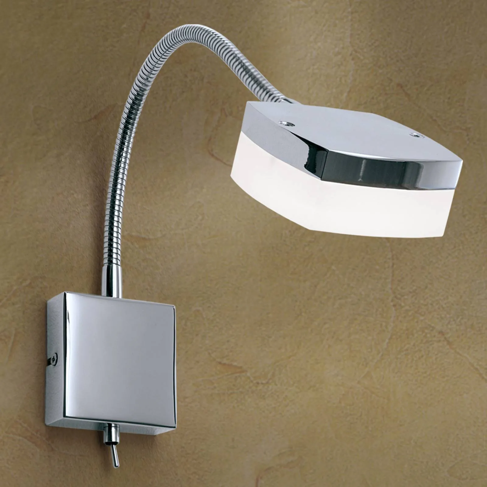 LED wall light Narek with gooseneck