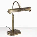 Desk lamp Picture in antique brass
