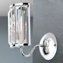 Gstaad wall light adorned with crystals