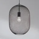 Georgina pendant light with a cage lampshade