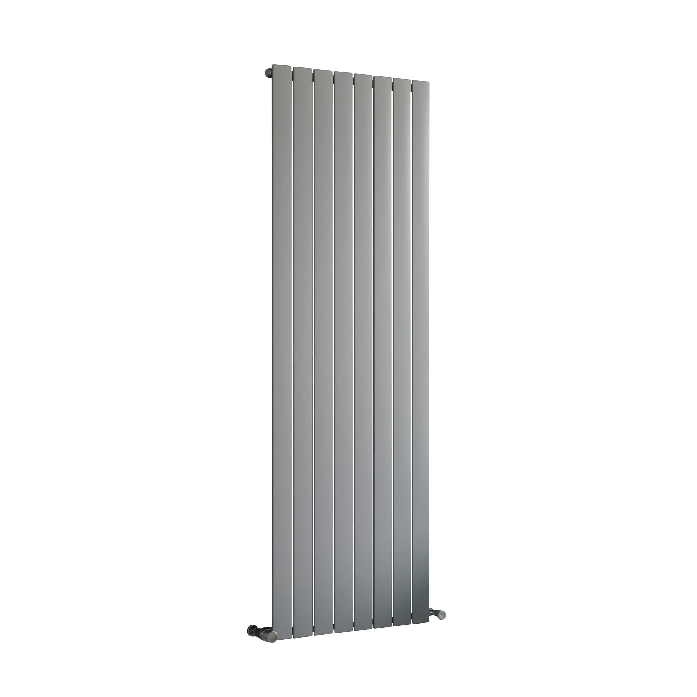 Ximax Vertirad Horizontal or vertical Designer Radiator, Silver effect (W)595mm (H)1800mm