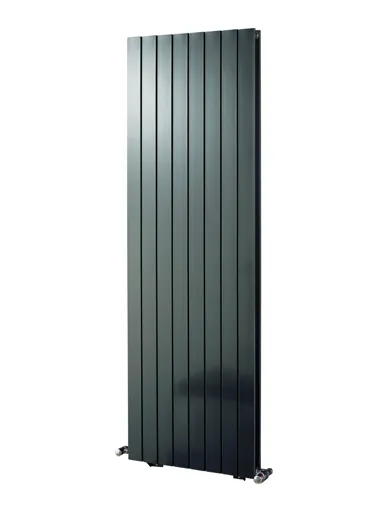 Ximax Vertirad Duplex Universal Horizontal or vertical Designer Radiator, Anthracite (W)445mm (H)1500mm