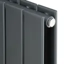 Ximax Vertirad Duplex Horizontal or vertical Designer Radiator, Anthracite (W)445mm (H)1800mm