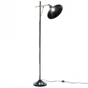 Lenius floor lamp with an adjustable lampshade