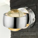 Randi LED wall light in chrome