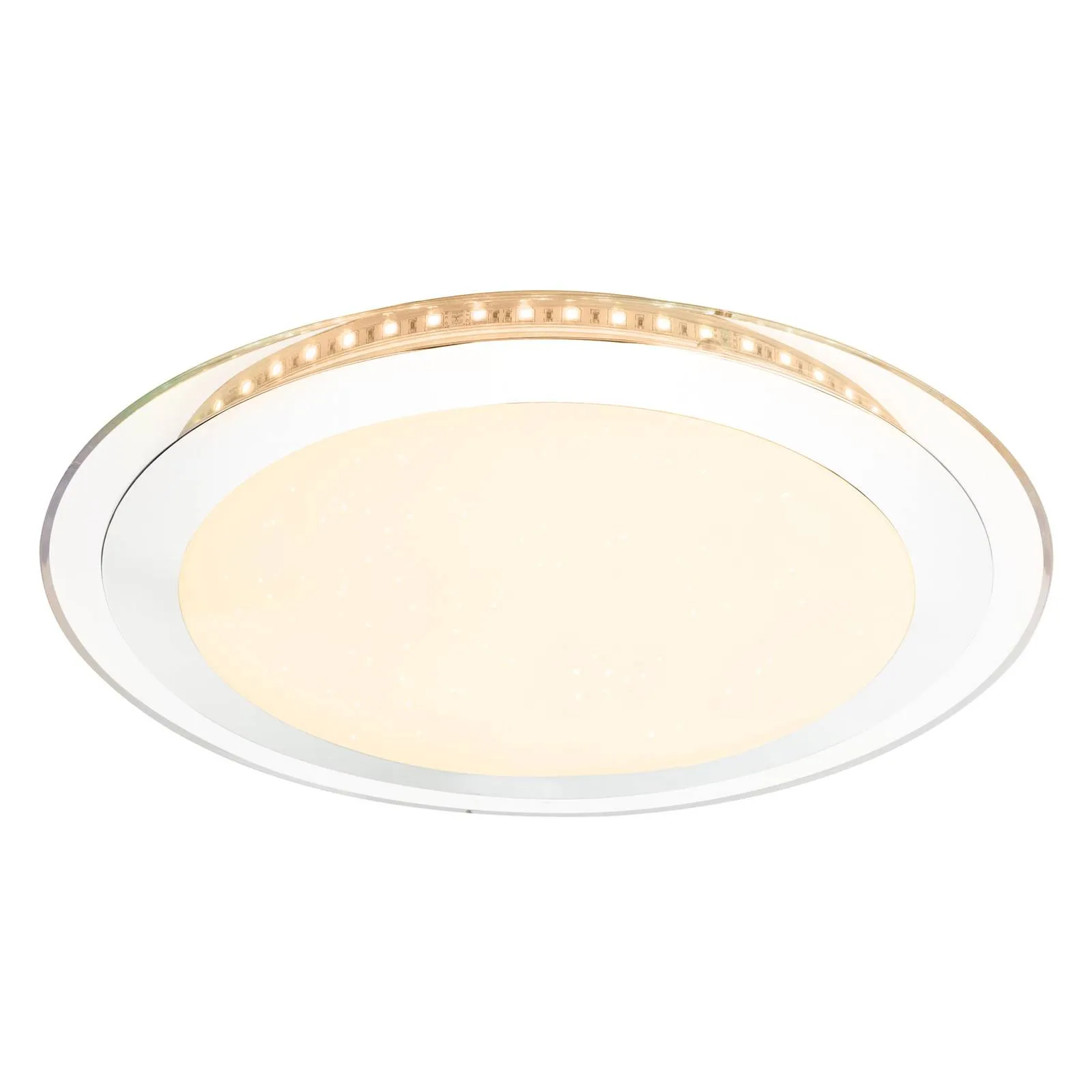 Nicole II LED ceiling light with remote control
