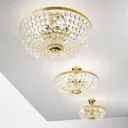Valerie ceiling light, gold, Ø 50 cm
