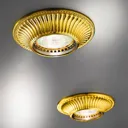 Appealing recessed light Milord, gold