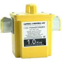 Carroll and Meynell 110v Portable Transformer 1Kva - 240v